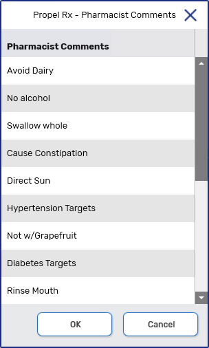 Pharmacist Comments