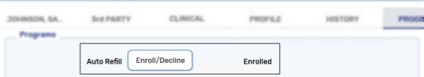Auto Refill Enrolled