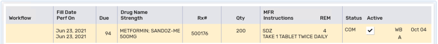 Auto Refill Date Calculation