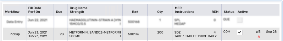 Auto Refill Date Calculation